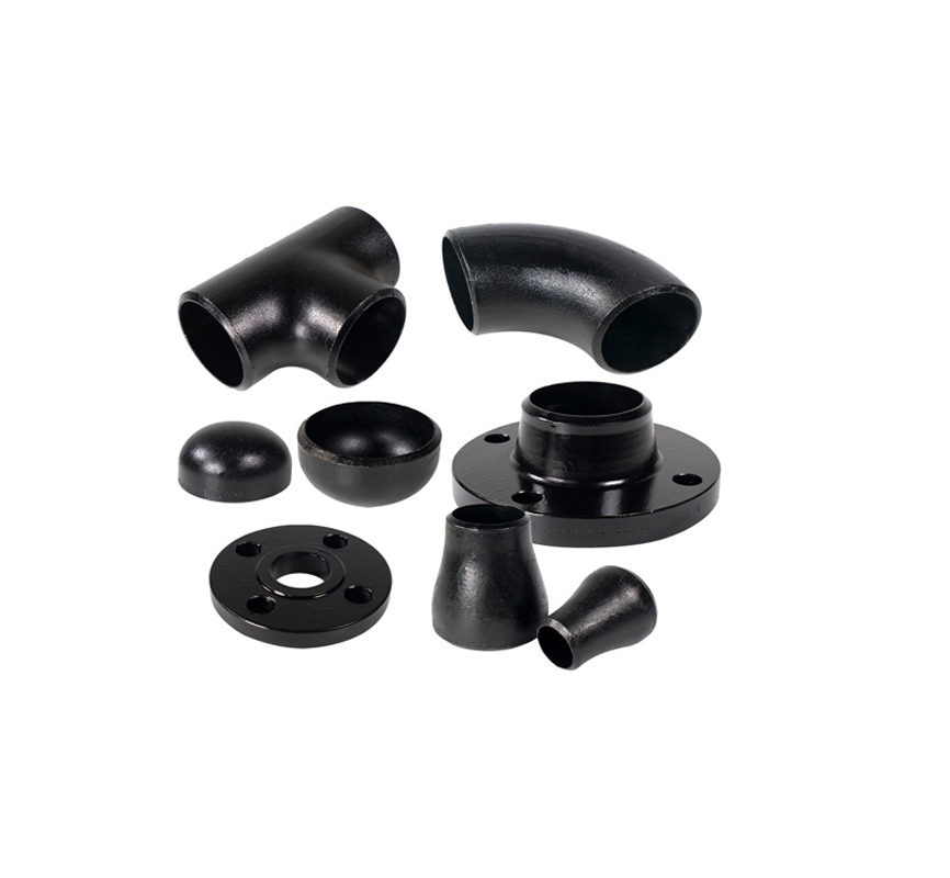 Din2615 Carbon Steel Black Painting Pipe Fitting Bw Equal Tee