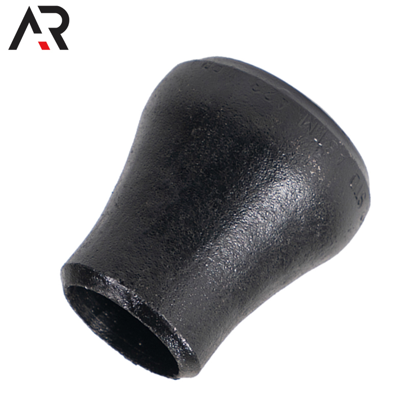 Butt Welded Seamless Black Paint Pipe Fittings Concentric Eccentric Reducer