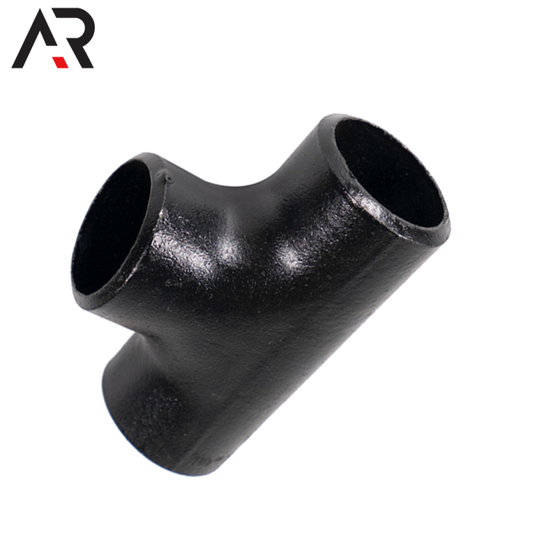 Black Painting Equal Tee Specification Astm Butt Weld Pipe Fitting