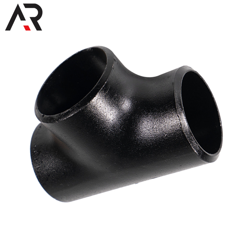 Black Painting Equal Tee Specification Astm Butt Weld Pipe Fitting