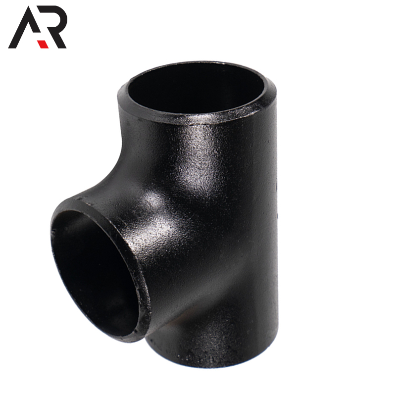 Black Painting Equal Tee Specification Astm Butt Weld Pipe Fitting