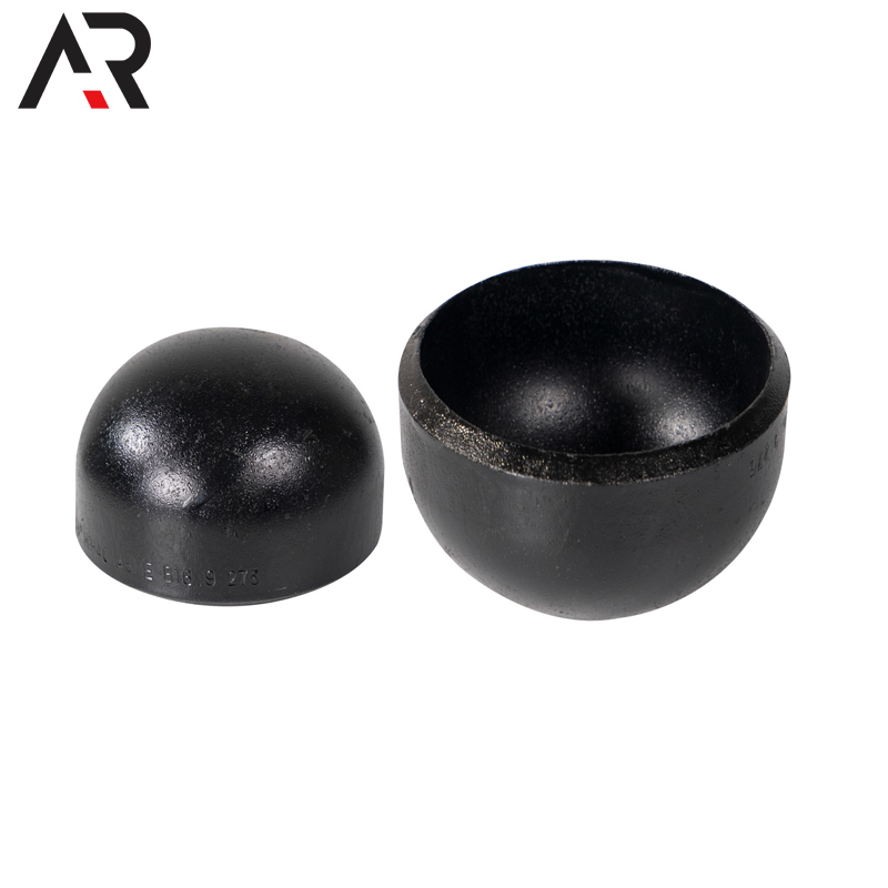 Astm A234Wpb Carbon Steel Black Painting Butt Weld End Cap