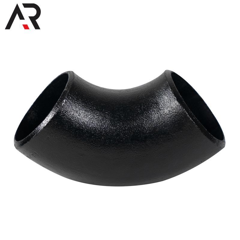 Ansi B16.9 Astm A 234 Gr Wpb Carbon Steel Black Painting 90 Elbow