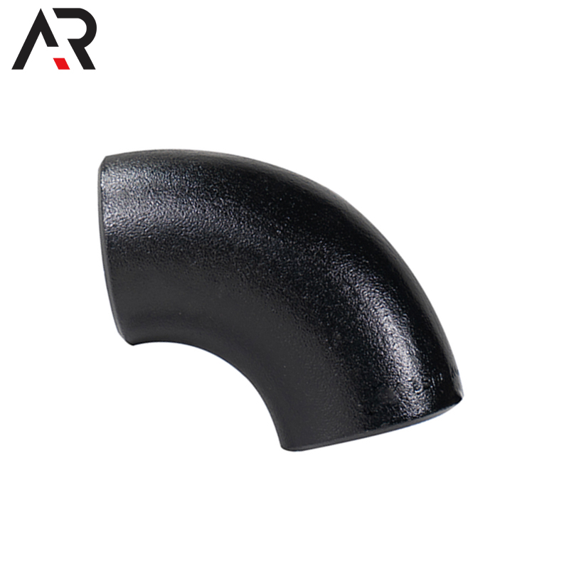 Ansi B16.9 Astm A 234 Gr Wpb Carbon Steel Black Painting 90 Elbow