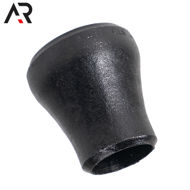 Astm A234 Wpb Carbon Butt Weld Pipe Fitting Black Painting Sch40 Reducer