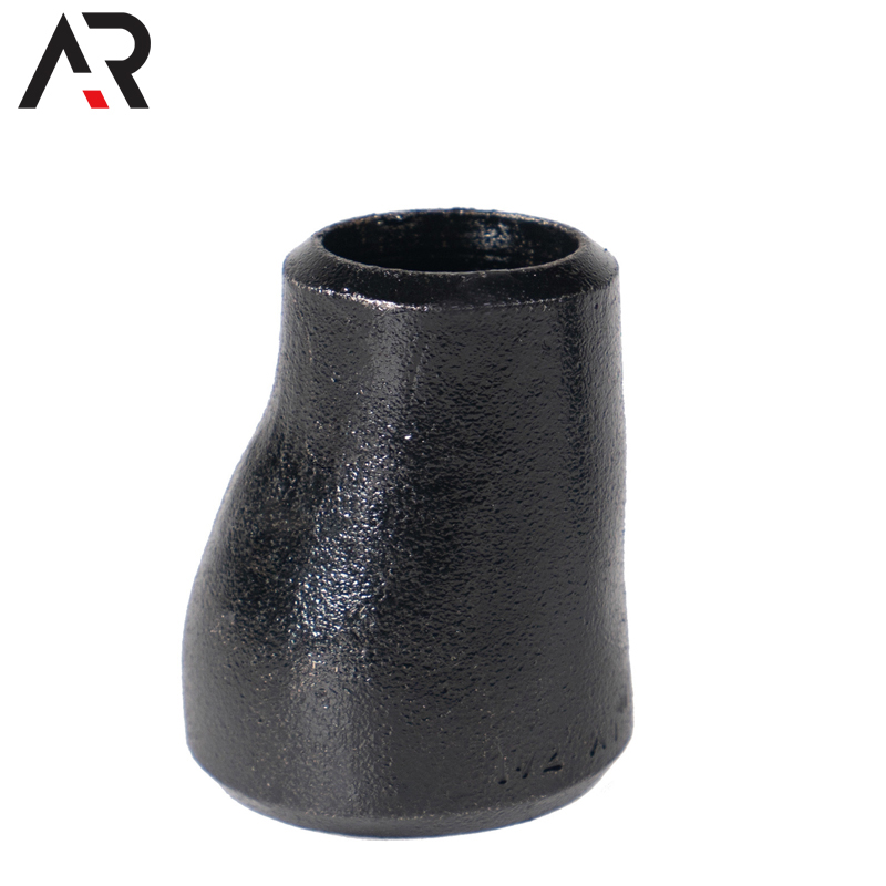 Buttweld Steel Reducer Pipe Fitting Astm A234Wpb Carbon Black Painting 