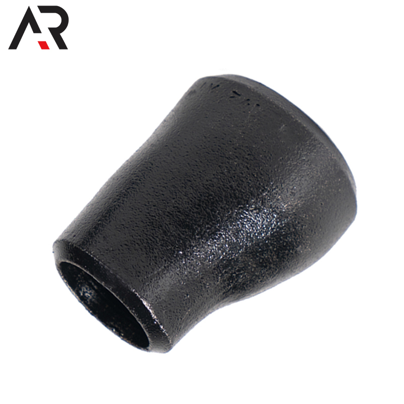 Buttweld Steel Reducer Pipe Fitting Astm A234Wpb Carbon Black Painting 